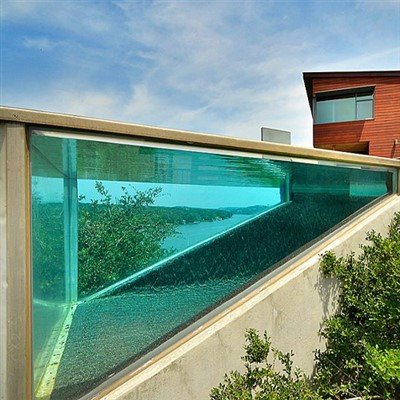 Oberirdische Pools aus Plexiglas